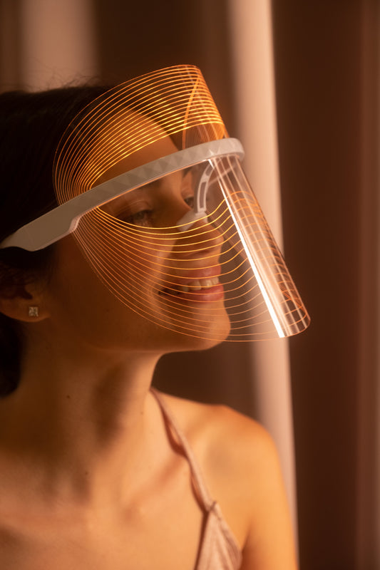 Masque LED Anti-Âge Cocoon – Éclat, Fermeté & Peau Lissée